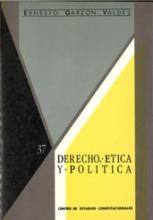 Imagen de portada del libro Derecho, ética y política