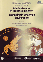 Imagen de portada del libro Administrando en entornos inciertos = managing in uncertain environment