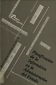 Imagen de portada del libro Planificación de la informática en la Administración del Estado