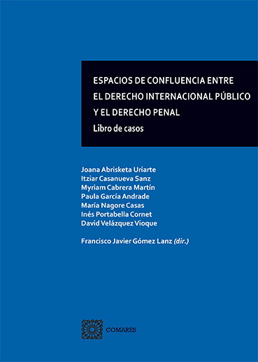 Imagen de portada del libro Espacios de confluencia entre el Derecho internacional público y el Derecho penal