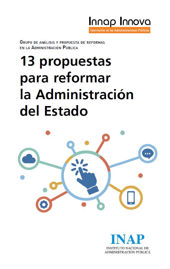 Imagen de portada del libro 13 propuestas para reformar la Administración del Estado