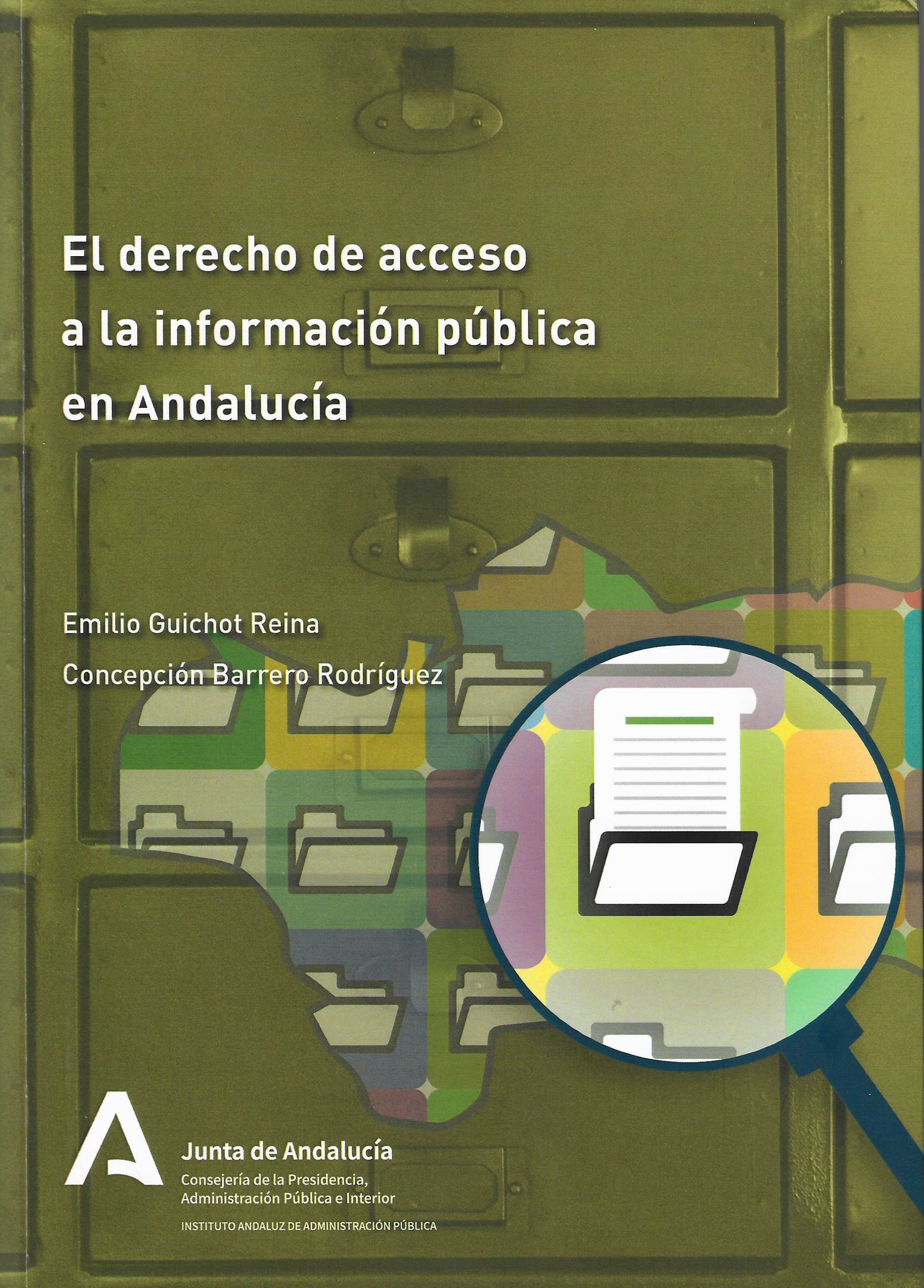 Imagen de portada del libro El derecho a la información pública en Andalucía
