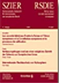 Imagen de portada de la revista Schweizerische Zeitschrift für internationales und europäisches Recht = Revue suisse de droit international et droit européen