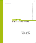 Imagen de portada de la revista Archivos