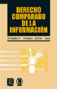 Imagen de portada de la revista Derecho Comparado de la Información
