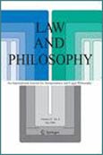 Imagen de portada de la revista Law and philosophy