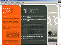 Imagen de portada de la revista Indret