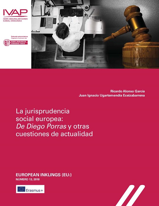 Imagen de portada del libro La Jurisprudencia social europea