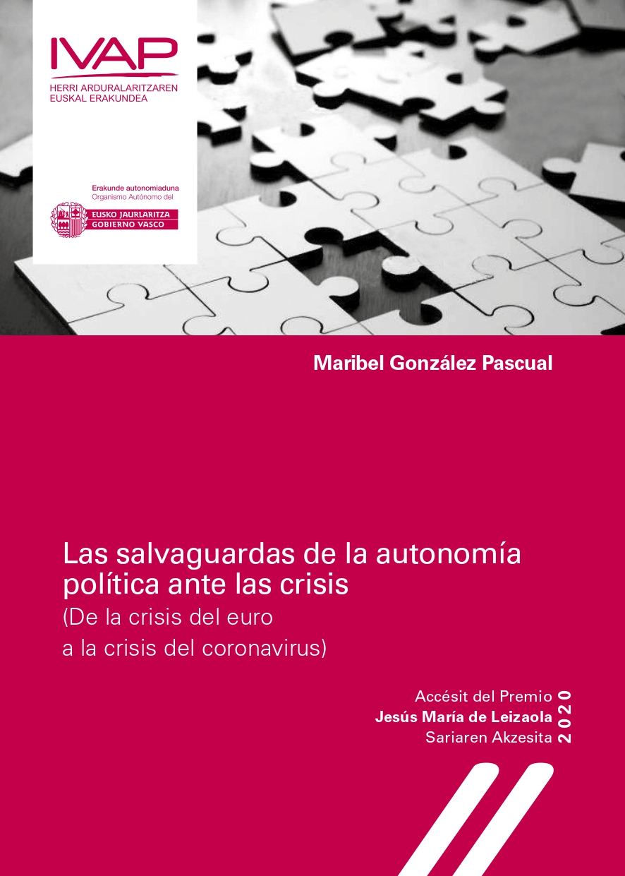 Imagen de portada del libro Las salvaguardas de la autonomía política ante las crisis