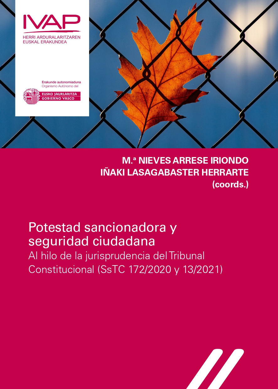 Imagen de portada del libro Potestad Sancionadora y Seguridad Ciudadana