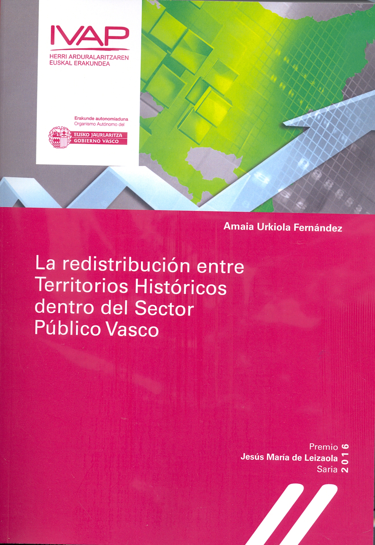 Imagen de portada del libro La redistribución entre territorios históricos dentro del Sector Público Vasco