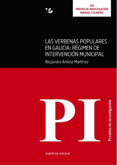 Imagen de portada del libro Las verbenas populares en Galicia
