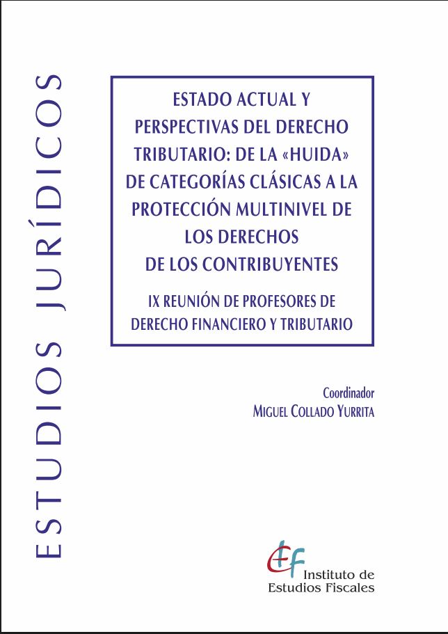 Imagen de portada del libro Estado actual y perspectivas del Derecho tributario