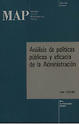 Imagen de portada del libro Análisis de políticas públicas y eficacia de la administración