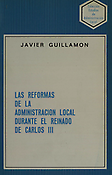 Imagen de portada del libro Las reformas de la administración local durante el reinado de Carlos III