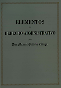 Imagen de portada del libro Elementos de derecho administrativo