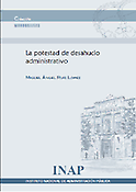 Imagen de portada del libro La potestad de desahucio administrativo