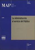 Imagen de portada del libro La administración al servicio del Público