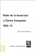 Imagen de portada del libro Poder de la burocracia y Cortes franquistas