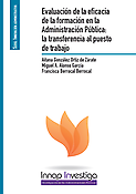 Imagen de portada del libro Evaluación de la eficacia de la formación en la administración pública