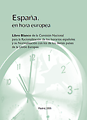 Imagen de portada del libro España, en hora europea