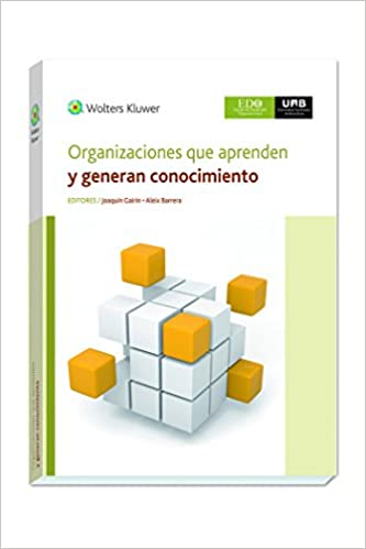 Imagen de portada del libro Organizaciones que aprenden y generan conocimiento