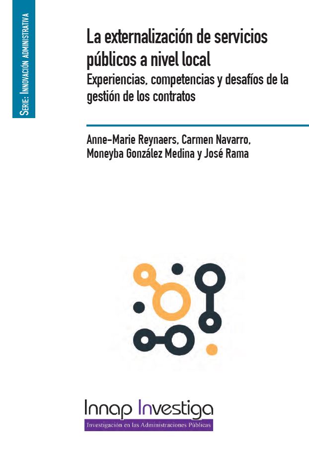 Imagen de portada del libro La externalización de servicios públicos a nivel local