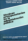 Imagen de portada del libro Técnicas presupuestarias en la Administración pública