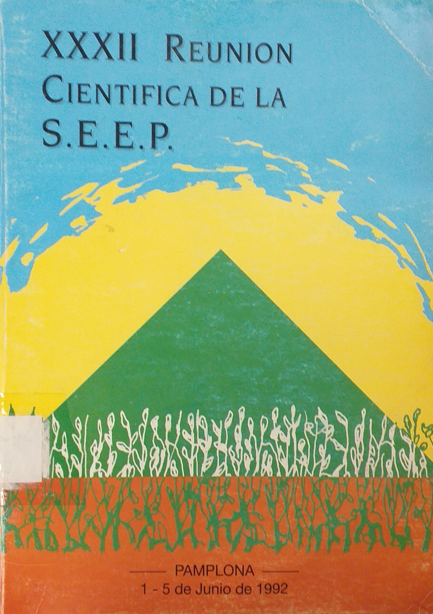 Imagen de portada del libro XXXII Reunión Científica de la S.E.E.P.