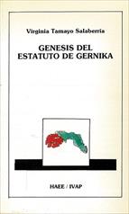 Imagen de portada del libro Génesis del Estatuto de Gernika