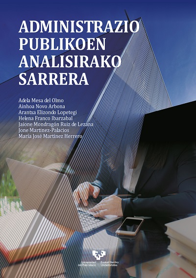 Imagen de portada del libro Administrazio publikoen analisirako sarrera