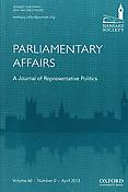 Imagen de portada de la revista Parliamentary affairs