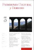 Imagen de portada de la revista Patrimonio cultural y derecho