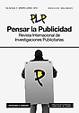 Imagen de portada de la revista Pensar la publicidad