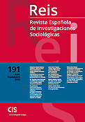 Imagen de portada de la revista REIS