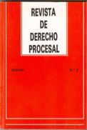 Imagen de portada de la revista Revista de derecho procesal