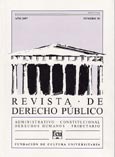 Imagen de portada de la revista Revista de derecho pùblico