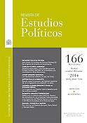 Imagen de portada de la revista Revista de estudios políticos