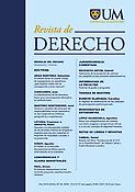 Imagen de portada de la revista Revista de derecho