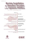 Imagen de portada de la revista Revista legislativa de estudios sociales y de opinión pública