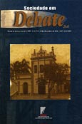 Imagen de portada de la revista Sociedade em Debate