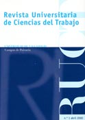 Imagen de portada de la revista Revista universitaria de ciencias del trabajo
