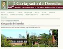 Imagen de portada de la revista Cartapacio de Derecho