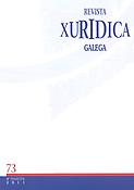 Imagen de portada de la revista Revista xurídica galega