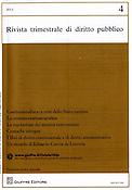 Imagen de portada de la revista Rivista trimestrale di diritto pubblico