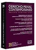 Imagen de portada de la revista Derecho Penal Contemporáneo