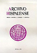 Imagen de portada de la revista Archivo hispalense