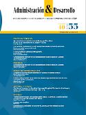 Imagen de portada de la revista Administración & Desarrollo
