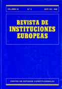 Imagen de portada de la revista Revista de Instituciones Europeas