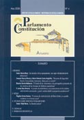 Imagen de portada de la revista Parlamento y Constitución. Anuario